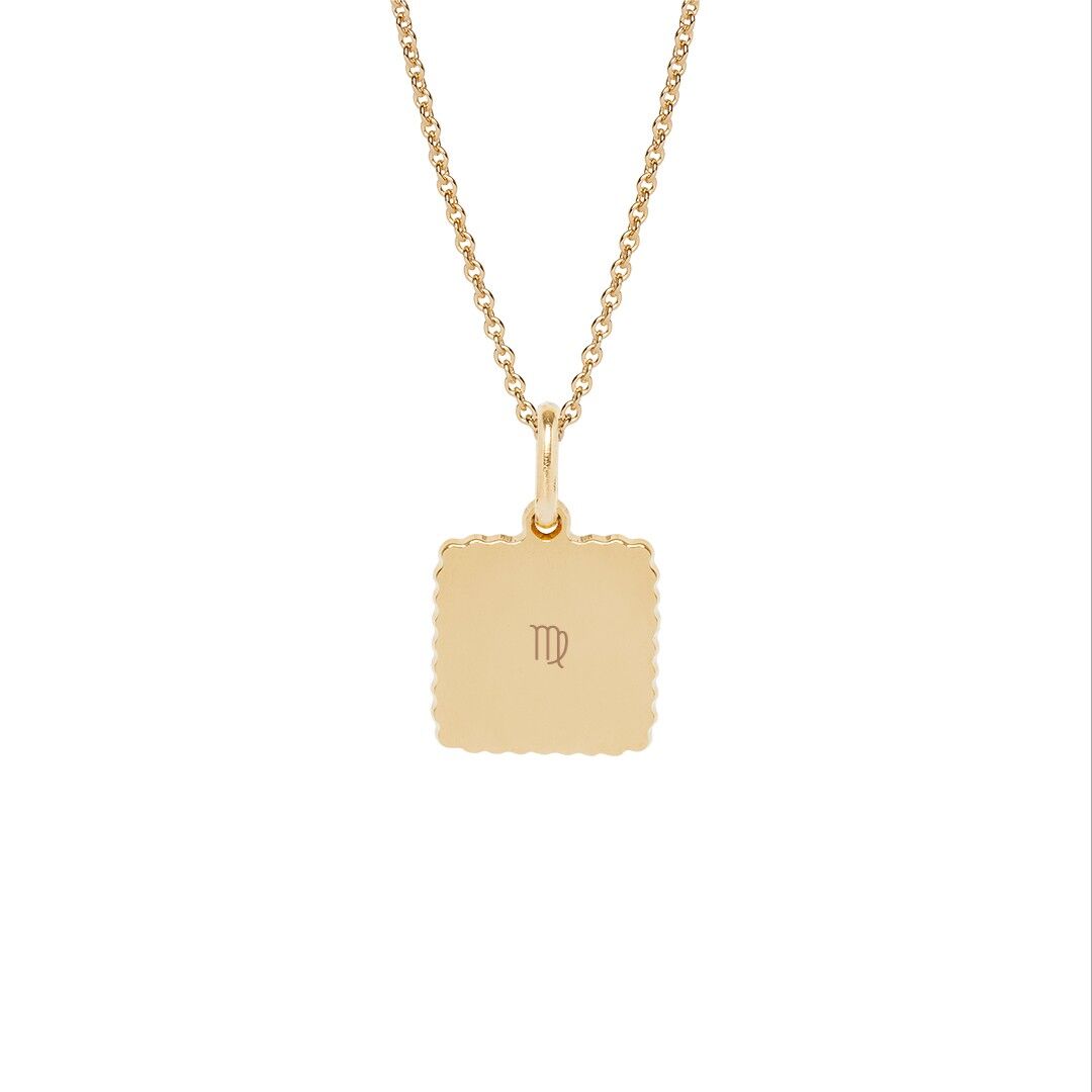 Collana Alice Placcato oro giallo - "Segno Astro" - Vergine