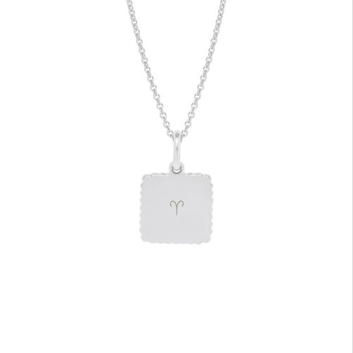 Collier Alice Argent - "Signe astro"-Bélier