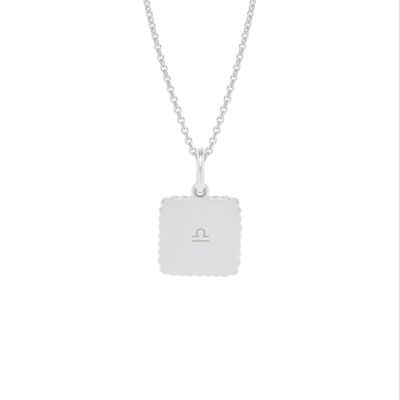 Collier Alice Argent - "Signe astro"-Balance