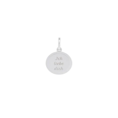 Médaille Madeleine Argent - "Amour"-Ich liebe dich