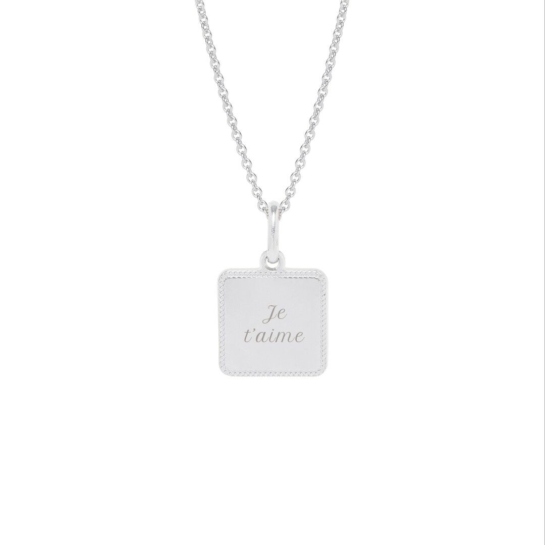 Collana in argento Alice - "Amore" - Ti amo