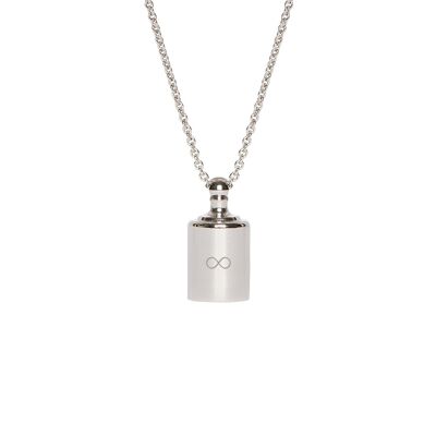 Mon Petit Poids Silver Necklace - "Symbol"-Infinity