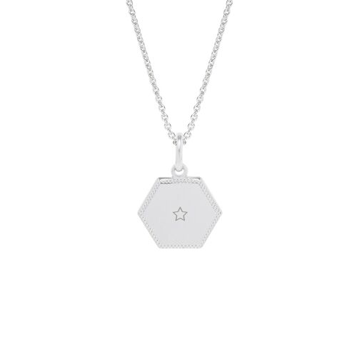 Collier Henriette Argent - "Symbole"-Etoile