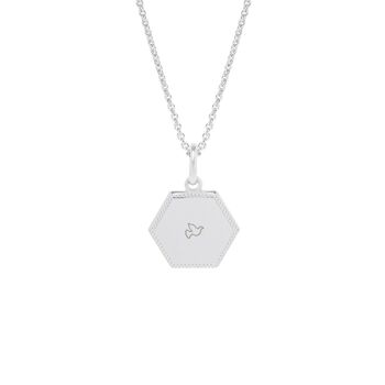 Collier Henriette Argent - "Symbole"-Colombe