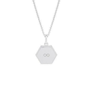 Collier Henriette Argent - "Symbole"-Infini