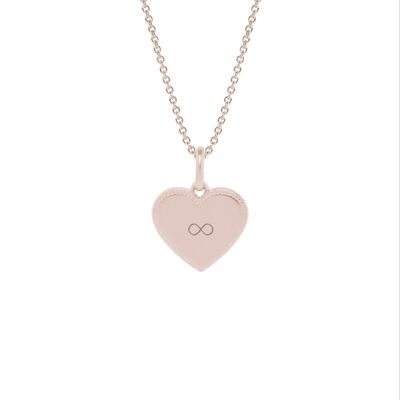 Simone Necklace Rose gold plated - "Symbol"-Infinity
