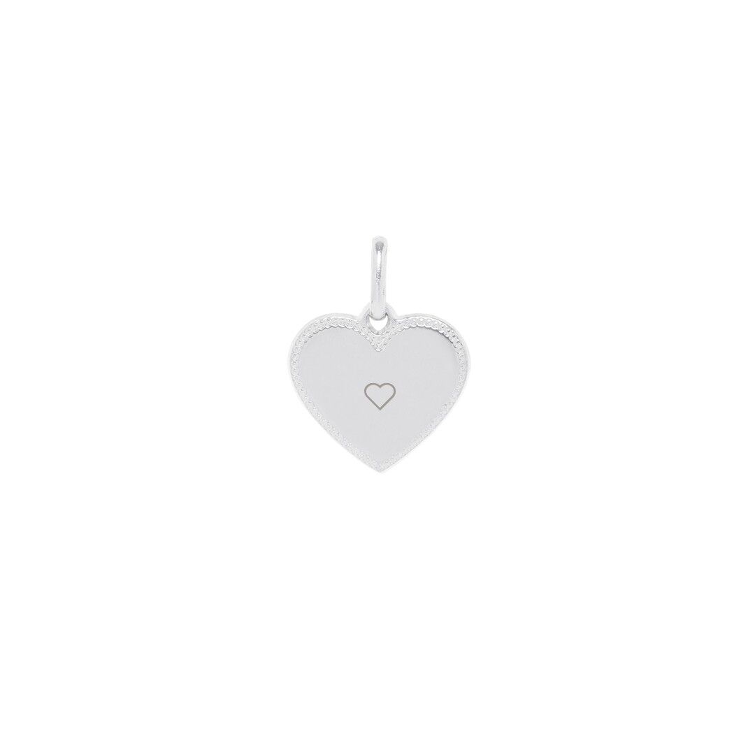 Medaglia d'argento Simone - "Simbolo" - Cuore