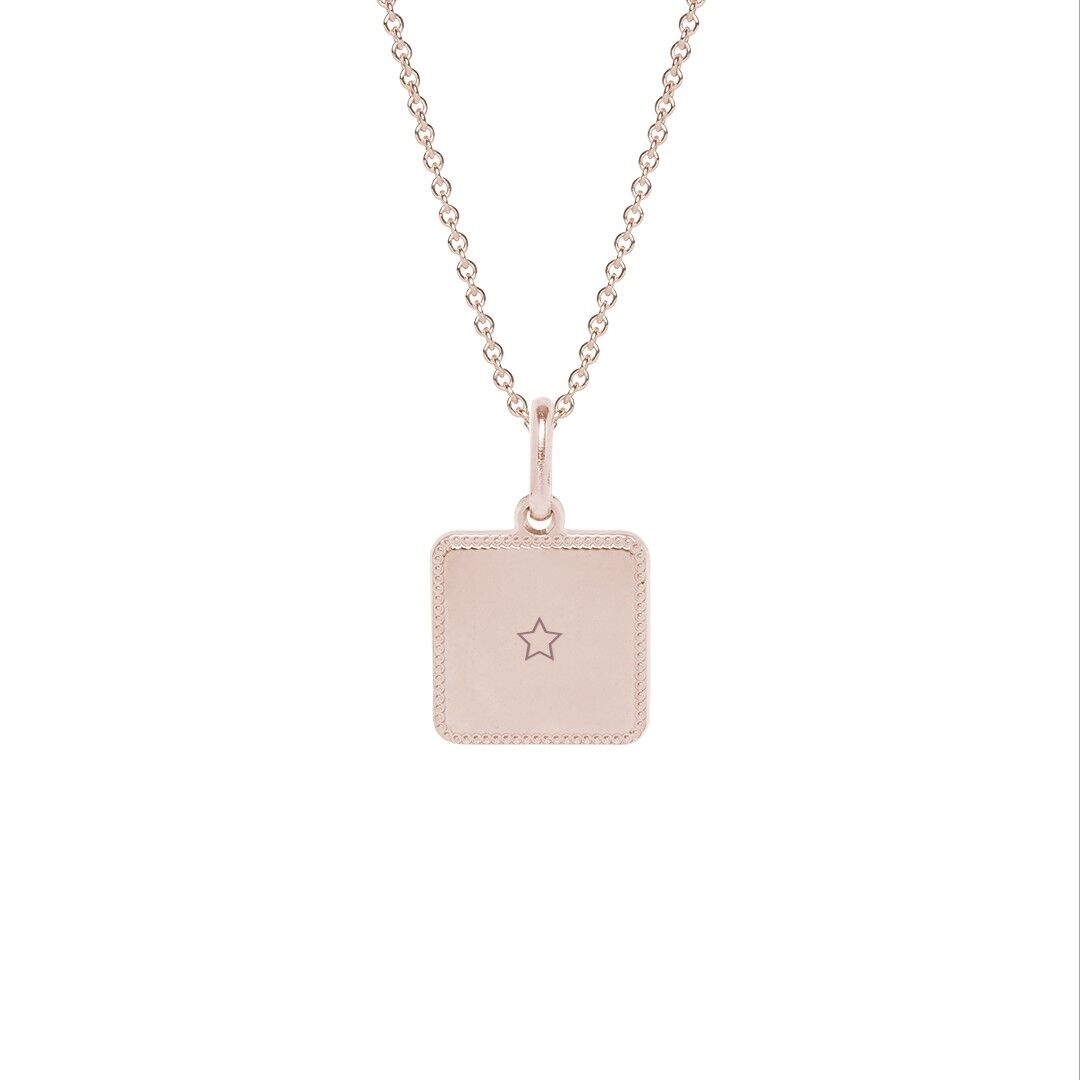 Collana Alice placcata oro rosa - "Simbolo"-Stella