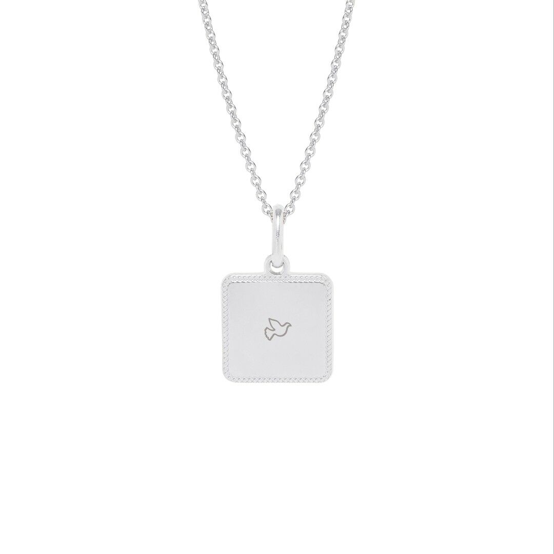 Collana Alice in Argento - "Simbolo" - Colomba