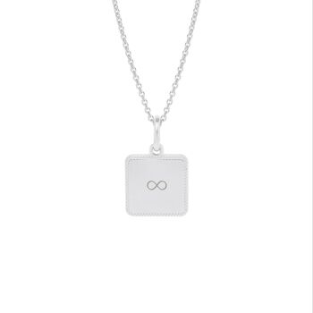 Collier Alice Argent - "Symbole"-Infini