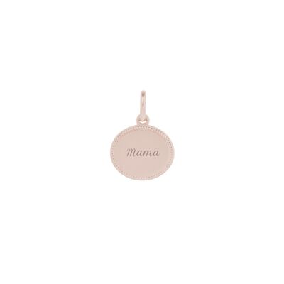 Medal Madeleine Rose gold plated - "Maman"-Mama