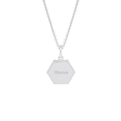 Collana Henriette in argento - "Mamma"-Mamma