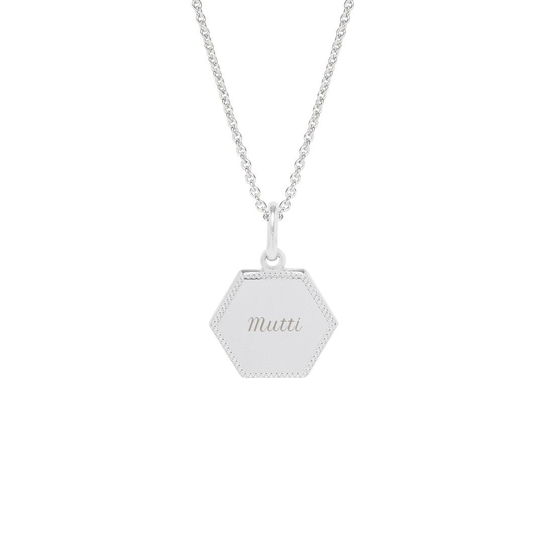Collana Henriette in Argento - "Mamma"-Mutti