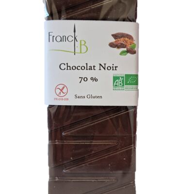 Tablette chocolat Noir 70 %
