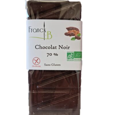 Tablette chocolat Noir 70 %