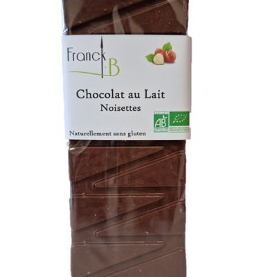 Tablette de chocolat Lait Noisettes