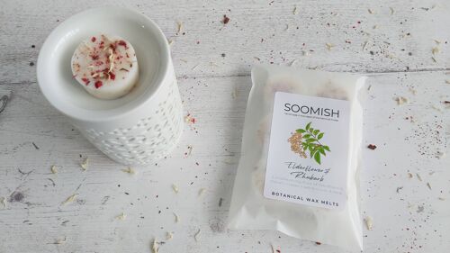 Elderflower & Rhubarb Botanical Wax Melts