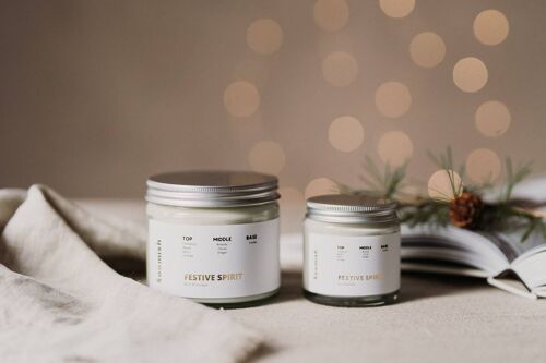 Festive Spirit Natural Soy Candle 120ml