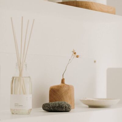 Lemon + Litsea Cubeba Natural Essential Oil Reed Diffuser