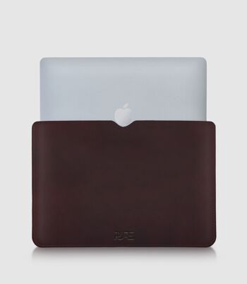 Housse MacBook 13 pouces AVIOR Chocolat 3