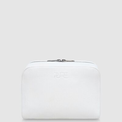 Cosmetic bag MIRA Ivory White