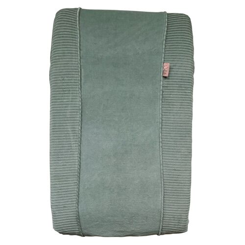 Changing pad cover Corduroy Sage green
