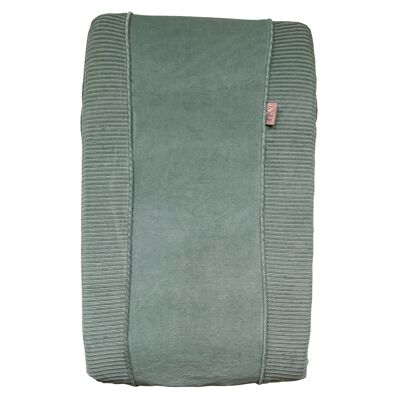 Changing pad cover Corduroy Sage green