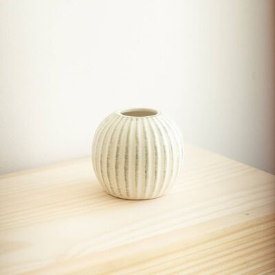 Vaso Mandarino Patine Verde