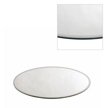 Miroir rond avec biseau 30 cm. 1