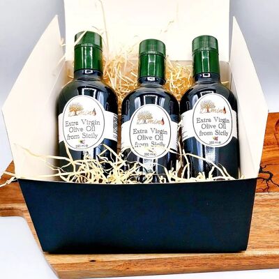 Olive Oil Box - 3 bottles 250ml