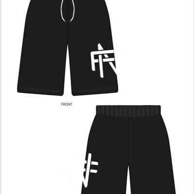 Fulani Jersey Short - Black