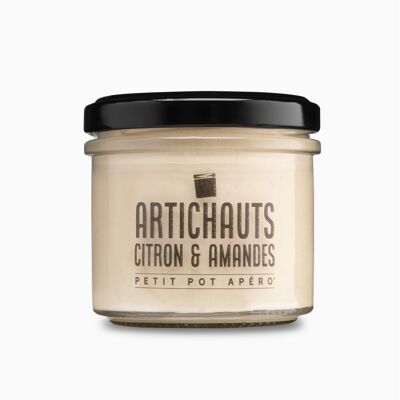 Spreadable - ARTICHOKE, LEMON & ALMONDS - small aperitif pots