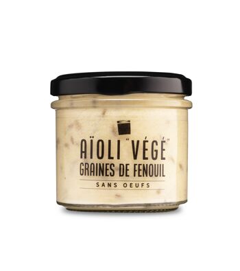 AÏOLI "VÉGÉ" AUX GRAINES DE FENOUIL - Drôles de sauces 1
