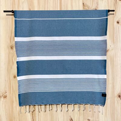 Fouta fala Bleu Pétrole