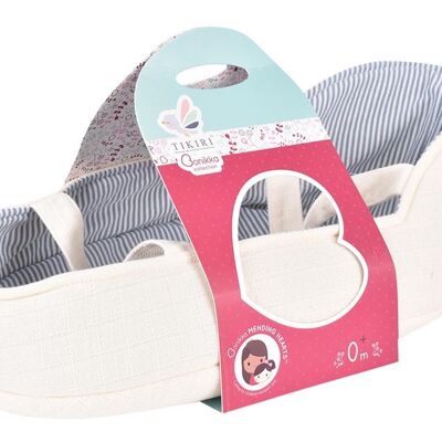 Bonikka Baby Doll Collection: BABY COT 18x28cm, with card, 0+