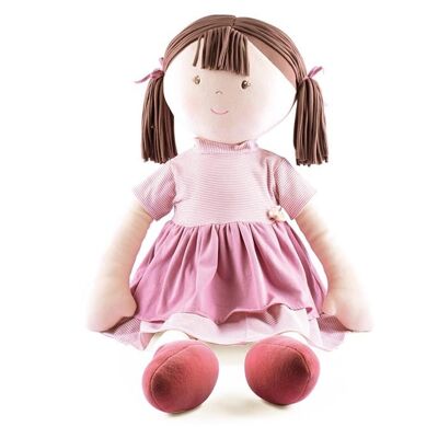 Bonikka: TODO NATURAL 90cm / LARGE BROOK DOLL, con tarjeta, 0+