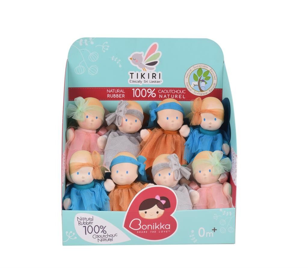 Buy wholesale Bonikka Baby Collection in Natural Rubber PRECIOUS FAIRY 22cm with natural rubber head assorted models in display 1