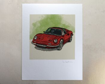 Impression d’Art Ferrari Dino (IC-P-Ferrari-Dino) 2