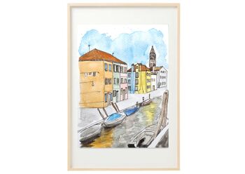 Aquarelle Burano 1