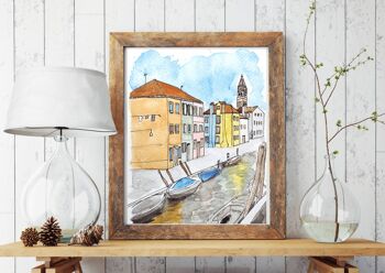 Aquarelle Burano 3