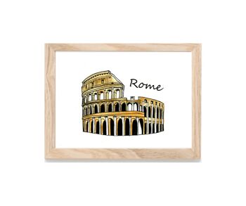 Print Colisée Rome - A4 2