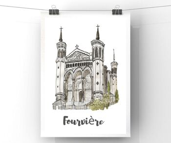 Print Fourvière - A4 1