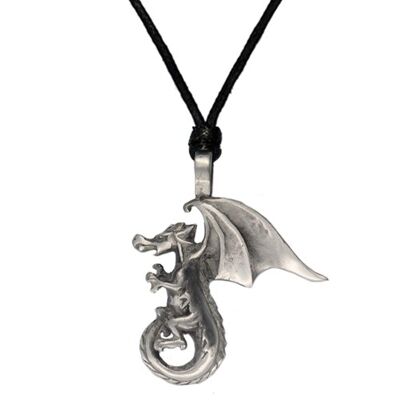 Pewter Dragon Necklace 29