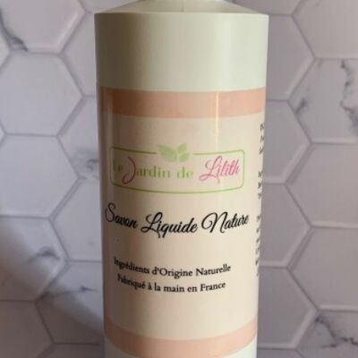 Natural liquid soap