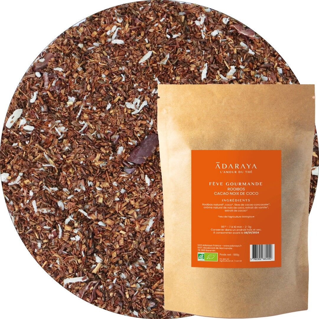 Organic Rooibos Gourmet Broad Bean doypack 100g