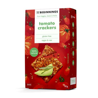 Crackers crus à la tomate 80 g