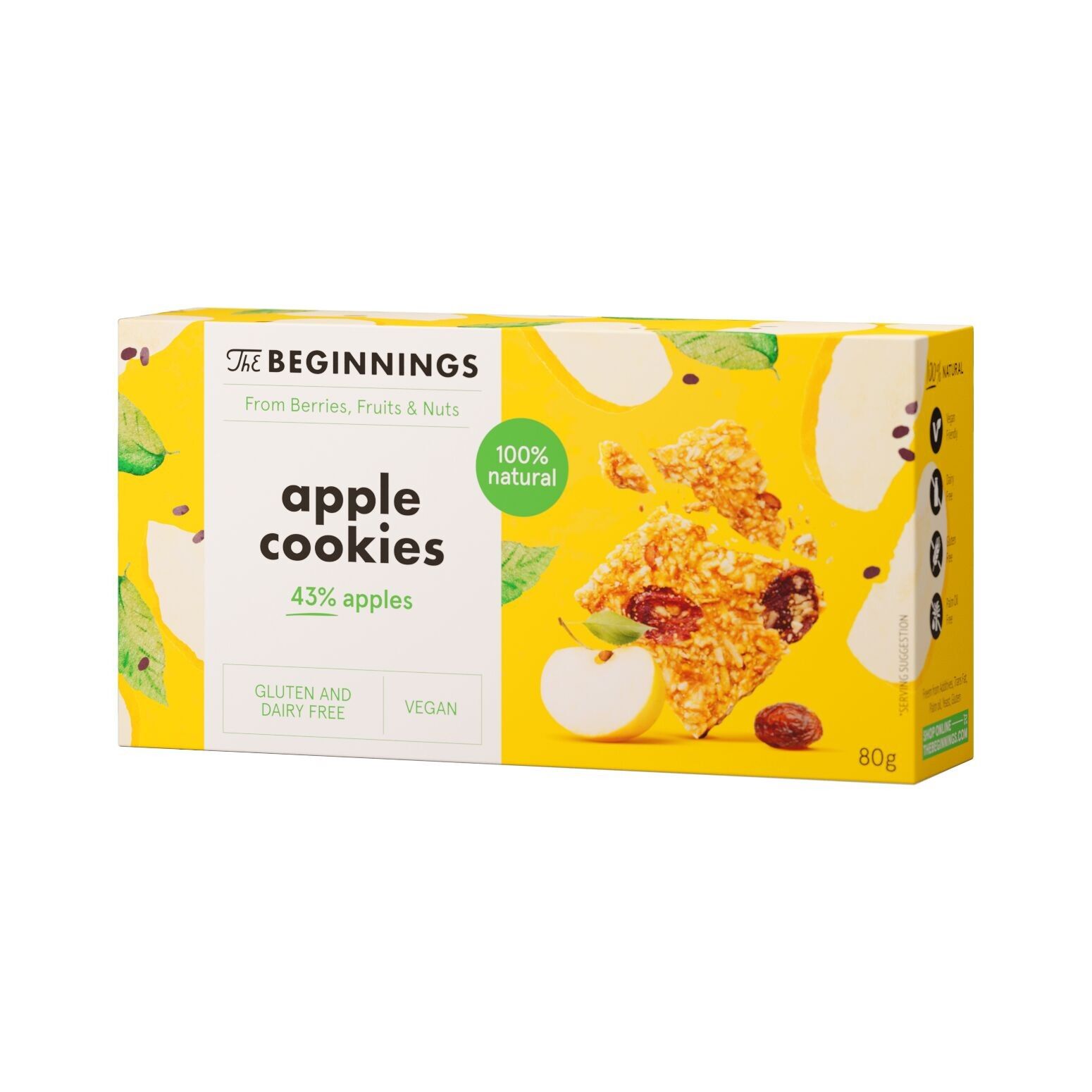 RAW Apple cookies 80 g