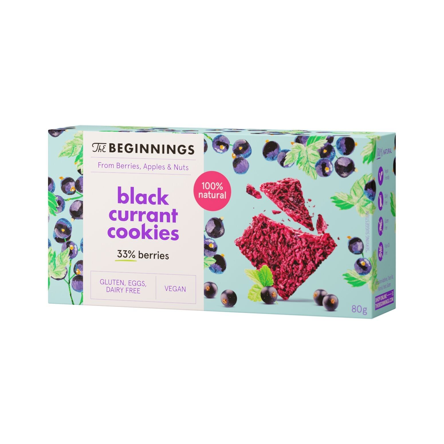 RAW Black currant cookies 80 g