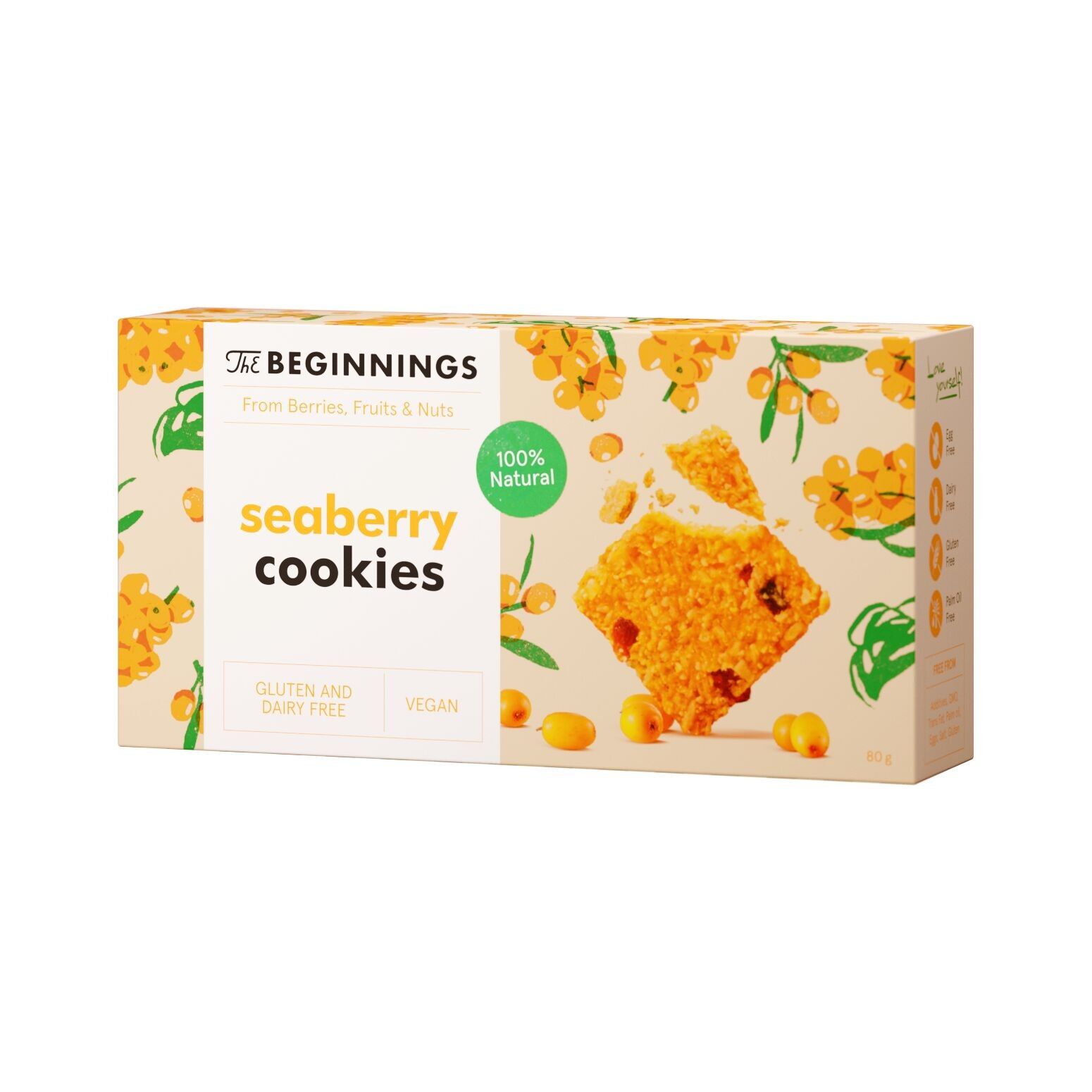 RAW Sea Berries cookies 80 g