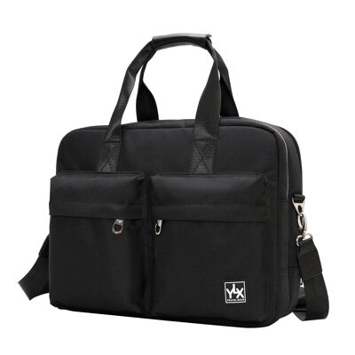 YLX Nash Laptop Bag | Black